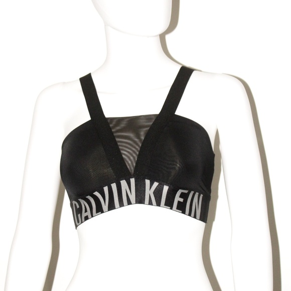 Calvin Klein Other - Logo Racerback Bra Top